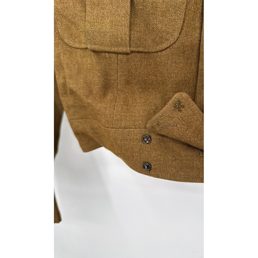 WWII 6th Army‎ Ordinance Specialist Coat Jacket Brown - Picture 2 of 7
